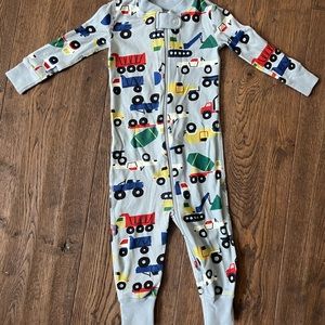 Hanna Andersson 100% organic cotton truck pajamas